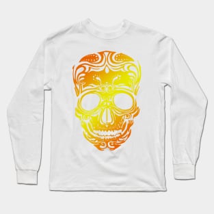 Gold Skull Long Sleeve T-Shirt